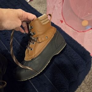 Children's Two-Tone Adventure Boots